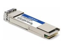 AddOn - QSFP+ transceiver module (equivalent to: Fortinet FG-TRAN-QSFP+LR)