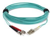 AddOn 6m LC to ST OM4 Aqua Patch Cable