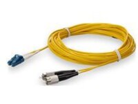 AddOn 3m FC to LC OS1 Yellow Patch Cable