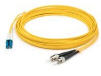 AddOn 1m ST to LC OS1 Yellow Patch Cable