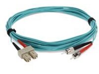 AddOn 2m SC to ST OM3 Aqua Patch Cable