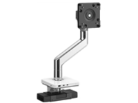 Humanscale M8.1 - Mounting kit (desk clamp base, angled / dynamic link, VESA adapter (black), docking station)
