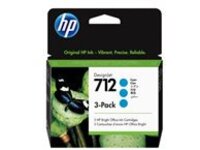 HP 712 - 3-pack - 29 ml
