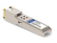 AddOn - SFP+ transceiver module (equivalent to: Ubiquiti UF-RJ45-10G)