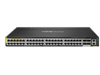 HPE Aruba Networking CX 6300M 48p SR10 PTP/AVB Class8 PoE 4p 100G MACsec TAA Switch