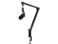Logitech G Yeticaster GX Dynamic LIGHTSYNC RGB Gaming Microphone and Premium Broadcast Boom Arm, Black