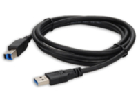 AddOn - USB cable - USB Type A (M) to USB Type B (M)