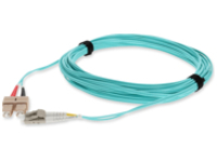 AddOn 9m LC to SC OM4 Aqua Patch Cable