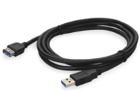 AddOn - USB cable - USB (M) to USB (M)
