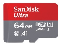 SanDisk Ultra - Flash memory card (microSDXC to SD adapter included)