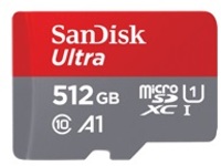 SanDisk Ultra - Flash memory card (microSDXC to SD adapter included)