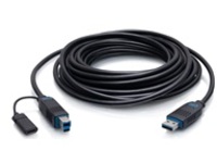 C2G 35ft (10.7m) C2G Performance Series USB-A Male to USB-B Male Active Optical Cable (AOC)