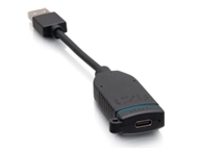 C2G USB-C to USB-A Dongle Adapter Converter for AV Adapter Ring