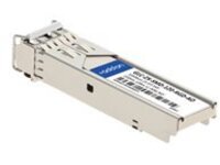 AddOn - SFP+ transceiver module (equivalent to: Cisco GLC-ZX-SMD-120-RGD)