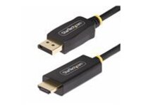 StarTech.com 6.6ft (2m) DisplayPort to HDMI Adapter Cable, 4K 60Hz with HDR, DP to HDMI 2.0b, Active Video Converter, DisplayPort Desktop to HDMI Monitor, M/M