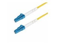 Startech 2m (6.6ft) LC to LC (UPC) OS2 Single Mode Simplex Fiber Optic Cable, 9/125µm, Laser Optimized, 40G/100G, Bend Insensitive, Low Insertion Loss