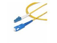 Startech 2m (6.6ft) LC to SC (UPC) OS2 Single Mode Simplex Fiber Optic Cable, 9/125µm, Laser Optimized, 40G/100G, Bend Insensitive, Low Insertion Loss