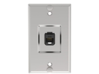 Panduit - Faceplate - stainless steel