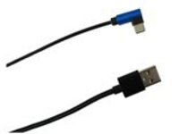Havis - USB cable - USB Type A (M) straight to USB-C (M) right-angled