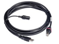 Brady - USB cable - USB, power DC jack to RJ-50
