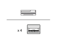 AddOn - 400GBase-CU direct attach cable