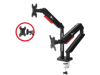 SIIG Dual Monitor Gas Spring Arm Desk Mount