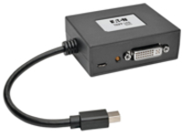 Tripp Lite 2-Port Mini DisplayPort to DVI Multi Stream Transport Hub 1080p