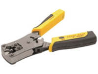 Tripp Lite RJ11/RJ12/RJ45 Wire Crimper with Built-in Cable Tester