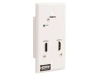 Eaton Tripp Lite Series HDMI over Cat6 Receiver, 2-Port Wall Plate