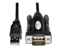 Tripp Lite 5ft USB to Serial Adapter Cable USB-A to DB9 RS-232 M/M 5&#x27;