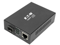 Tripp Lite Gigabit SFP Fiber to Ethernet Media Converter, POE&#x2B;