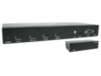 Tripp Lite 4-Port over Cat6 Presentation Switch/Extender Kit