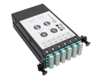 Tripp Lite 12-Fiber Patch Panel 2 MTP/MPO to 12 LC 10Gb Breakout Cassette