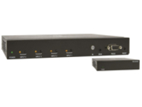 Tripp Lite HDMI Over Cat6 Presentation Switch/Extender 4-Port 4K 60Hz 125ft TAA