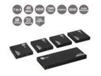 SIIG 1x4 HDMI Splitter Over Cat6/7 Extender