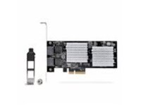StarTech.com 2-Port 10Gbps PCIe Network Adapter Card, Network Card for PCs/Servers, Full-Height/Low-Profile PCIe Ethernet Card w/Jumbo Frames, NIC/LAN Interface Card