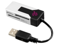 Aluratek AUCR200 - Card reader (MS, MS PRO, MMC, SD, MS Duo, MS PRO Duo, miniSD, RS-MMC, microSD)