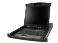 APC LCD Console - KVM console with KVM switch
