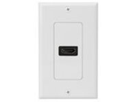 4XEM Single HDMI Wall Plate