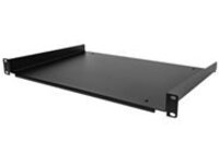 Startech 1U Fixed Server Rack Mount Shelf, 12in Deep Steel Universal Cantilever Tray for 19" AV/Data/Network Equipment Rack with Cage Nuts & Screws, 55lbs Weight Capacity, 12" Deep