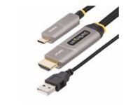 StarTech.com 50ft (15.2m) USB-C to HDMI 2.0 Active Optical Cable, 4K 60Hz
