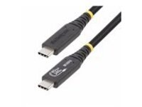 StarTech.com 50cm (1.6ft) USB4 Cable, USB-IF Certified USB-C Cord 40Gbps