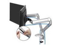 SIIG MTPRO Desk Mount Dual Gas Spring Monitor Arm- 32"