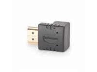 StarTech.com Down Angle HDMI 2.0 Adapter, 90-Degree HDMI Port Saver, M/F