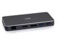 C2G USB-C 7-in-1 Dual Display MST Docking Station with HDMI, DisplayPort, Ethernet, USB, and Power Delivery up to 100W