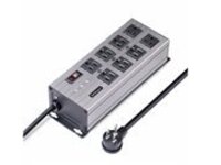 StarTech.com 8-Outlet Industrial Power Strip, EMI Isolation. Mountable