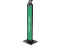 Compulocks BrandMe VESA Brandable Floor Stand For Tablets