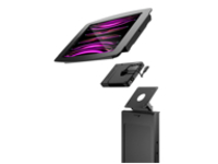 Compulocks iPad Pro 12.9" (3-6th Gen) Space Enclosure Brandable Floor Stand Plus Hub
