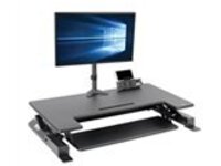 SIT STAND DESKTOP WORKSTATIONADJUSTABLE STANDING DESK 36X22IN