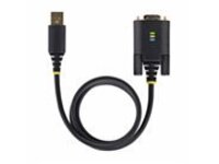 StarTech.com 6.6ft (2m) USB to Serial Adapter Cable, COM Retention, RS232